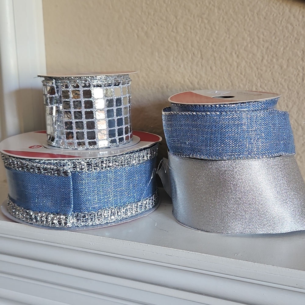 4 Assorted Rolls of Celebrate it Wired Ribbon